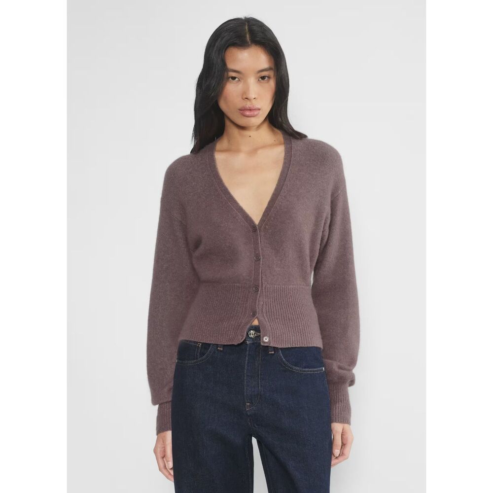 Aritzia Wilfred Camila Sweater in Smoked Eggplant NWT - Picture 2 of 12